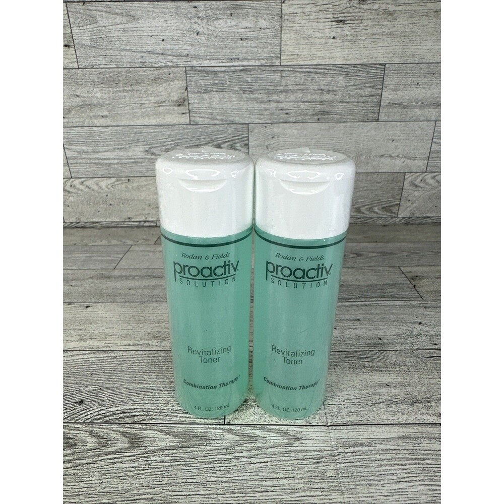 Proactiv Solution Revitalizing Toner Combination Therapy 4oz Factory Sealed x2